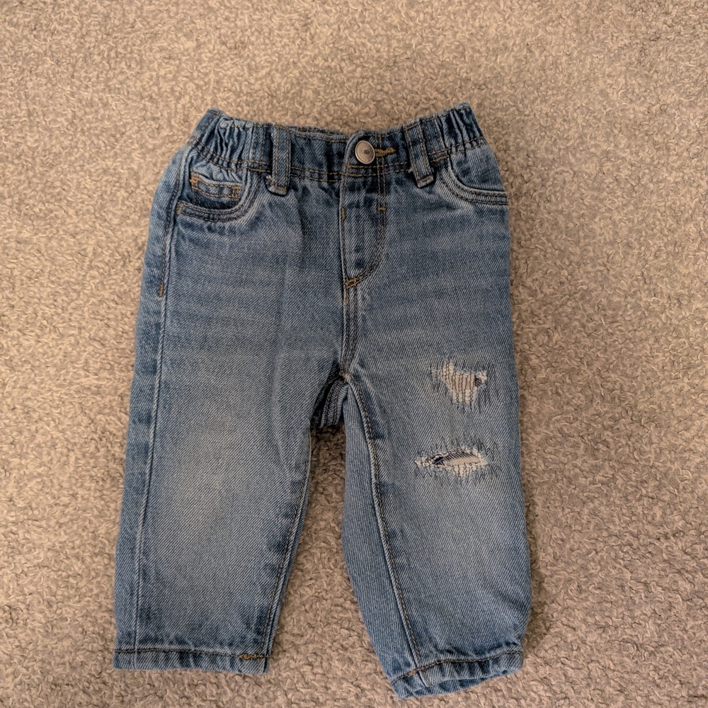 3 For $12 Old Navy Light Blue Kids Jeans - Picture 2 of 6